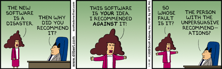 Dilbert Cartoon